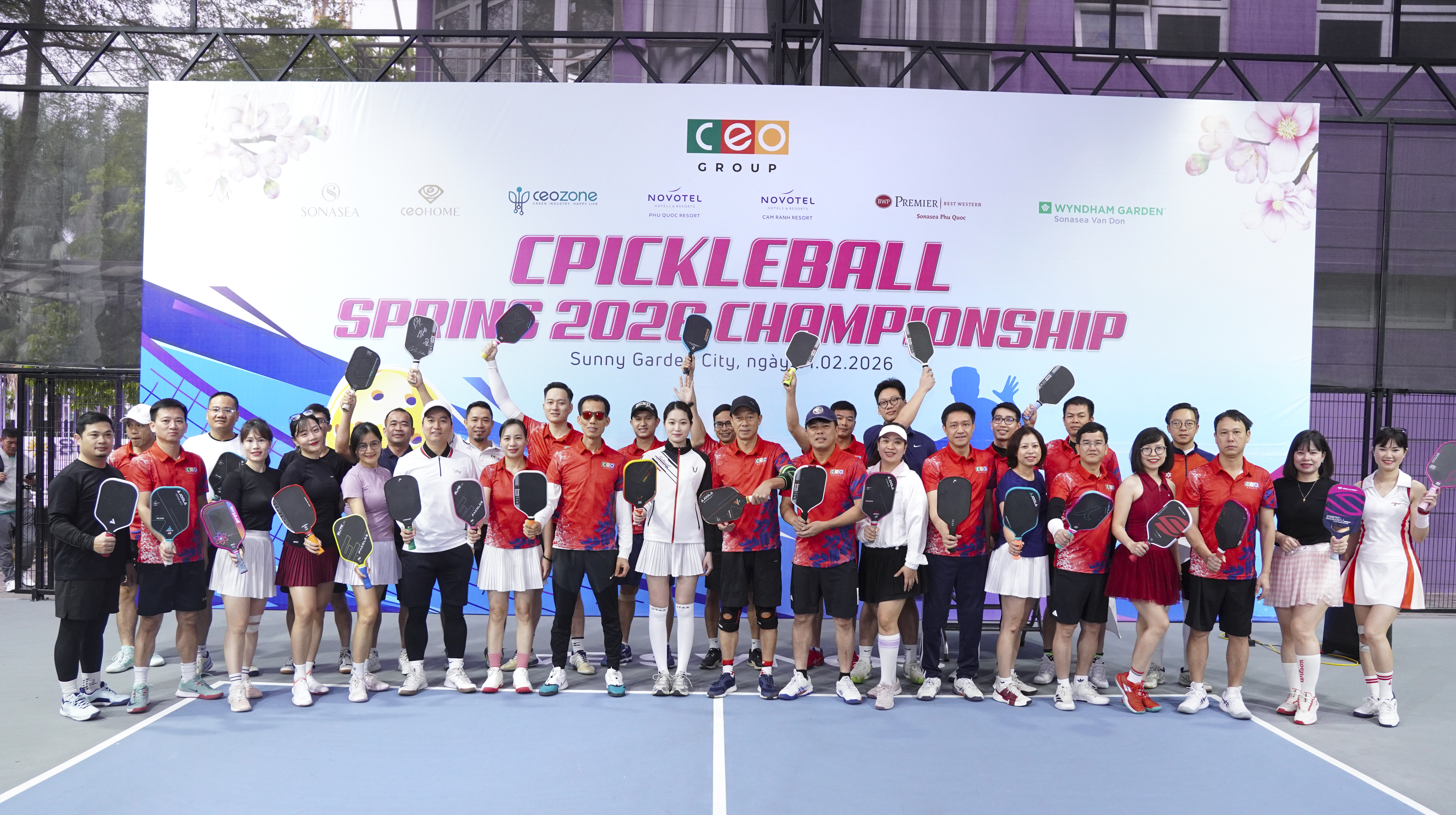 CPICKLEBALL SPRING 2026 CHAMPIONSHIP: Lan tỏa tinh thần One Team – Bứt phá mục tiêu 2026 - Tập đoàn CEO